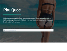 Tablet Screenshot of phuquocislandguide.com